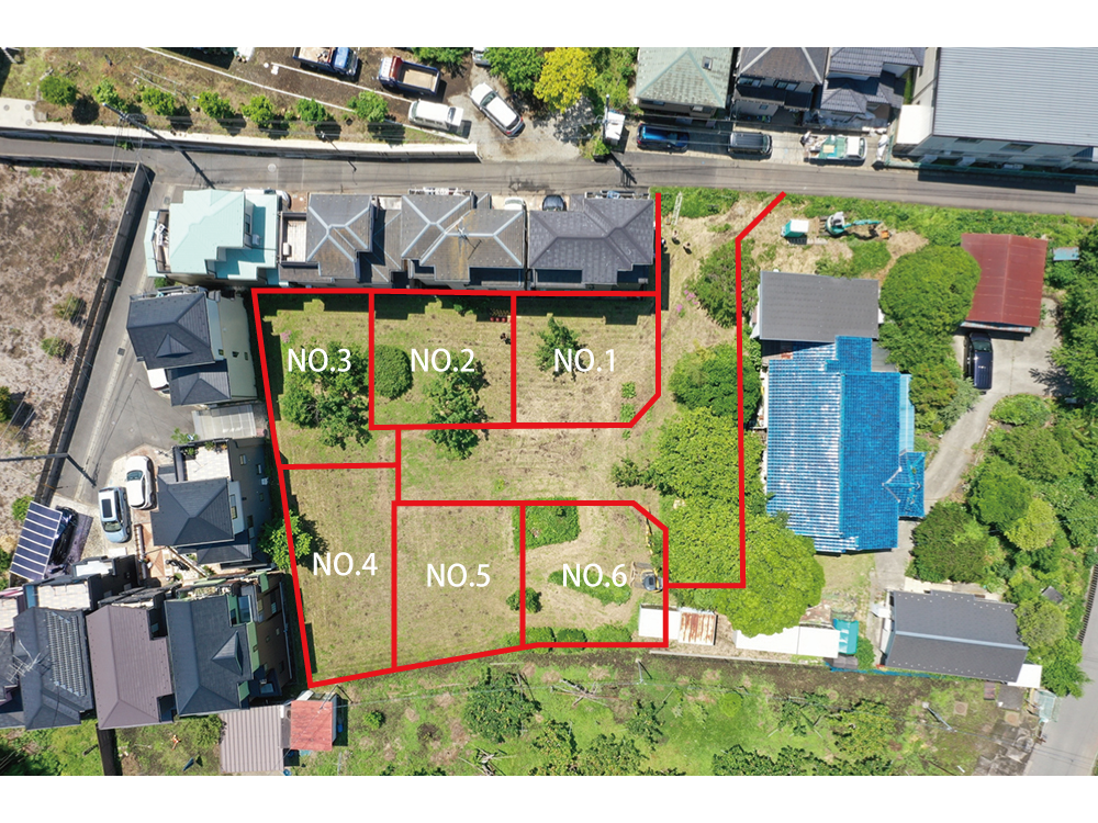 綾瀬市深谷中の6宅地（売地）