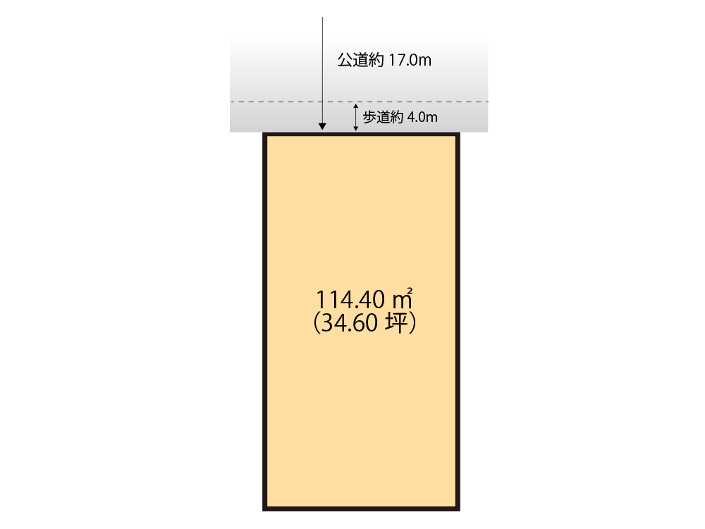 平塚市菫平の土地（売地）
