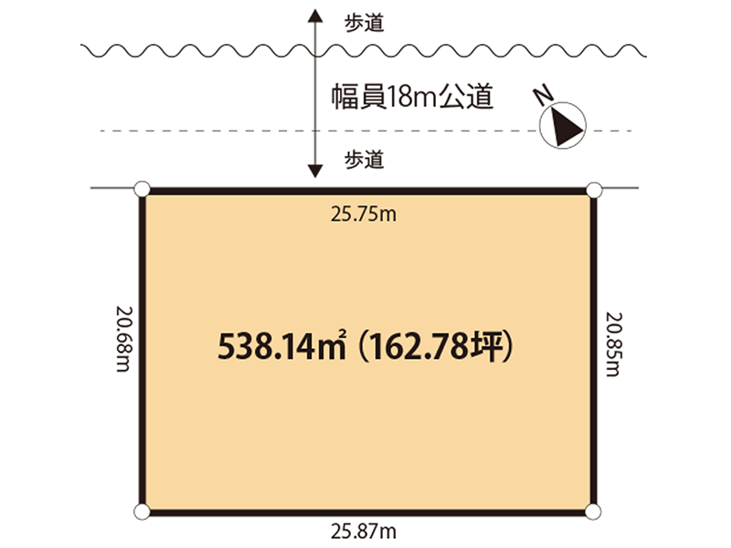 平塚市高浜台の土地（売地